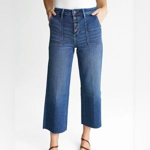 Carly Jean Los Angeles Medium Wash Hendrix Wide Leg Jean